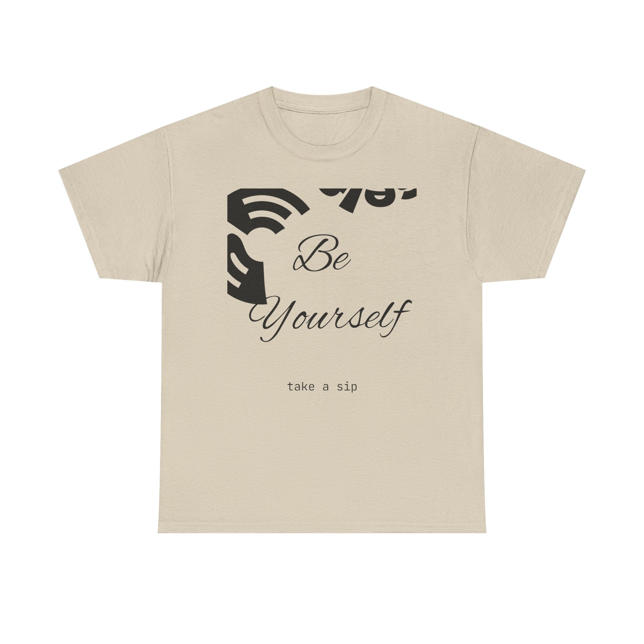 Be Yourself Unisex Heavy Cotton Tee - Inspirational Wear