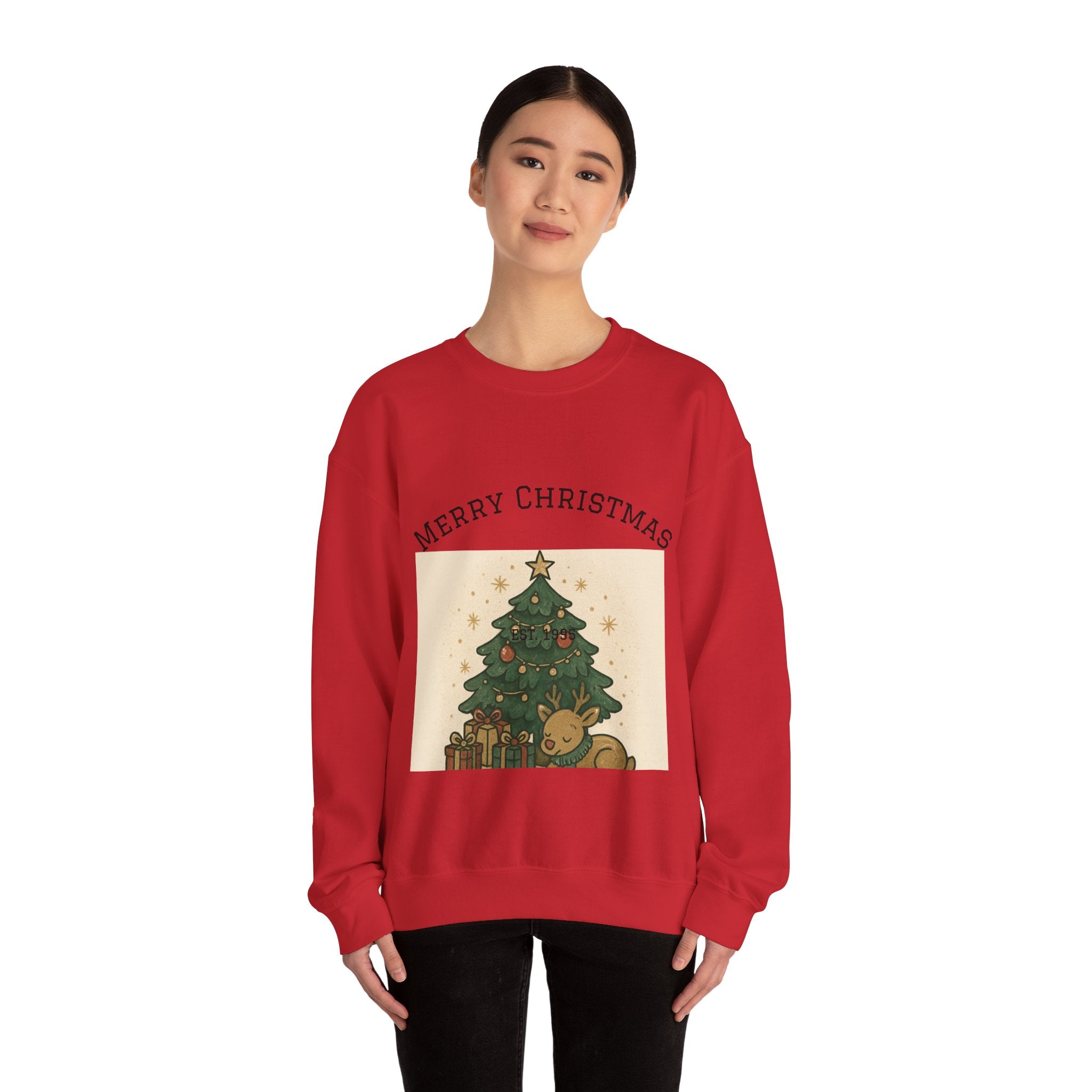Merry Christmas Unisex Crewneck Sweatshirt