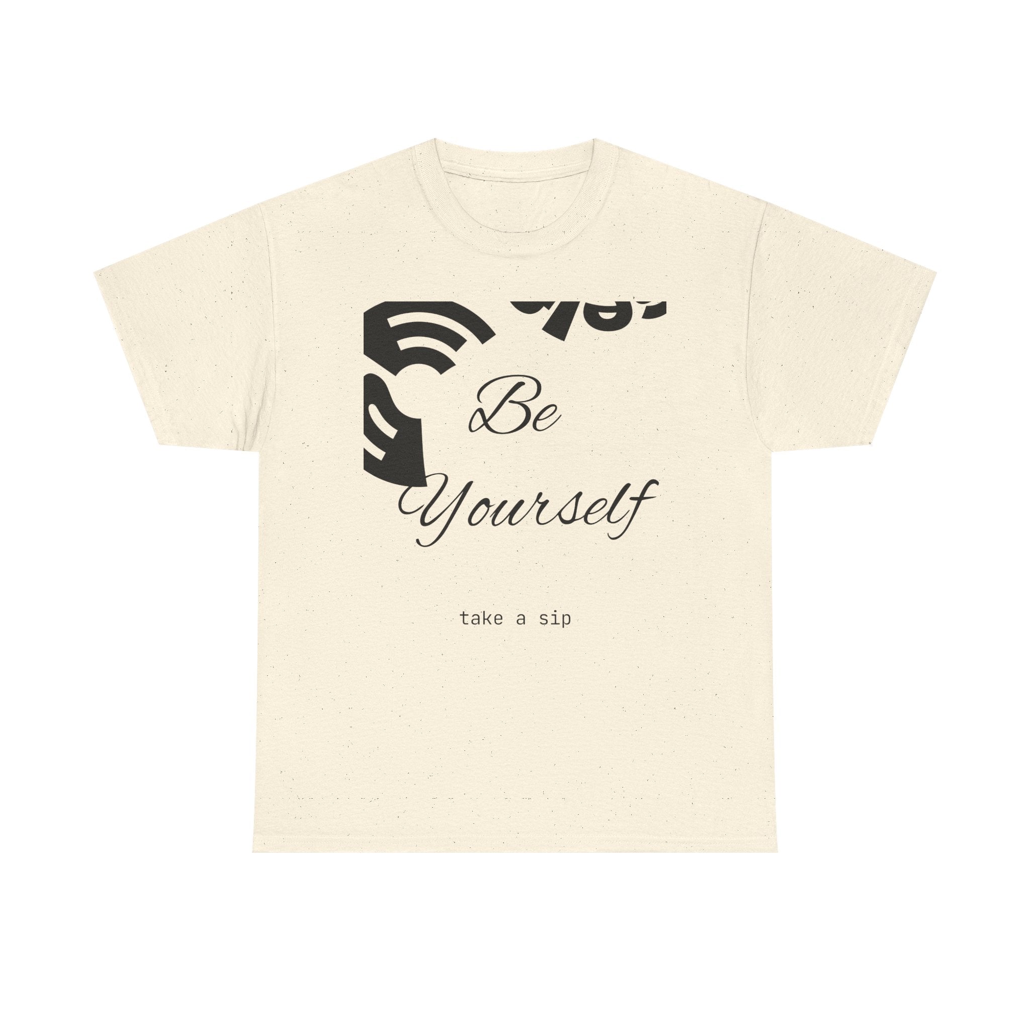 Be Yourself Unisex Heavy Cotton Tee - Inspirational Wear