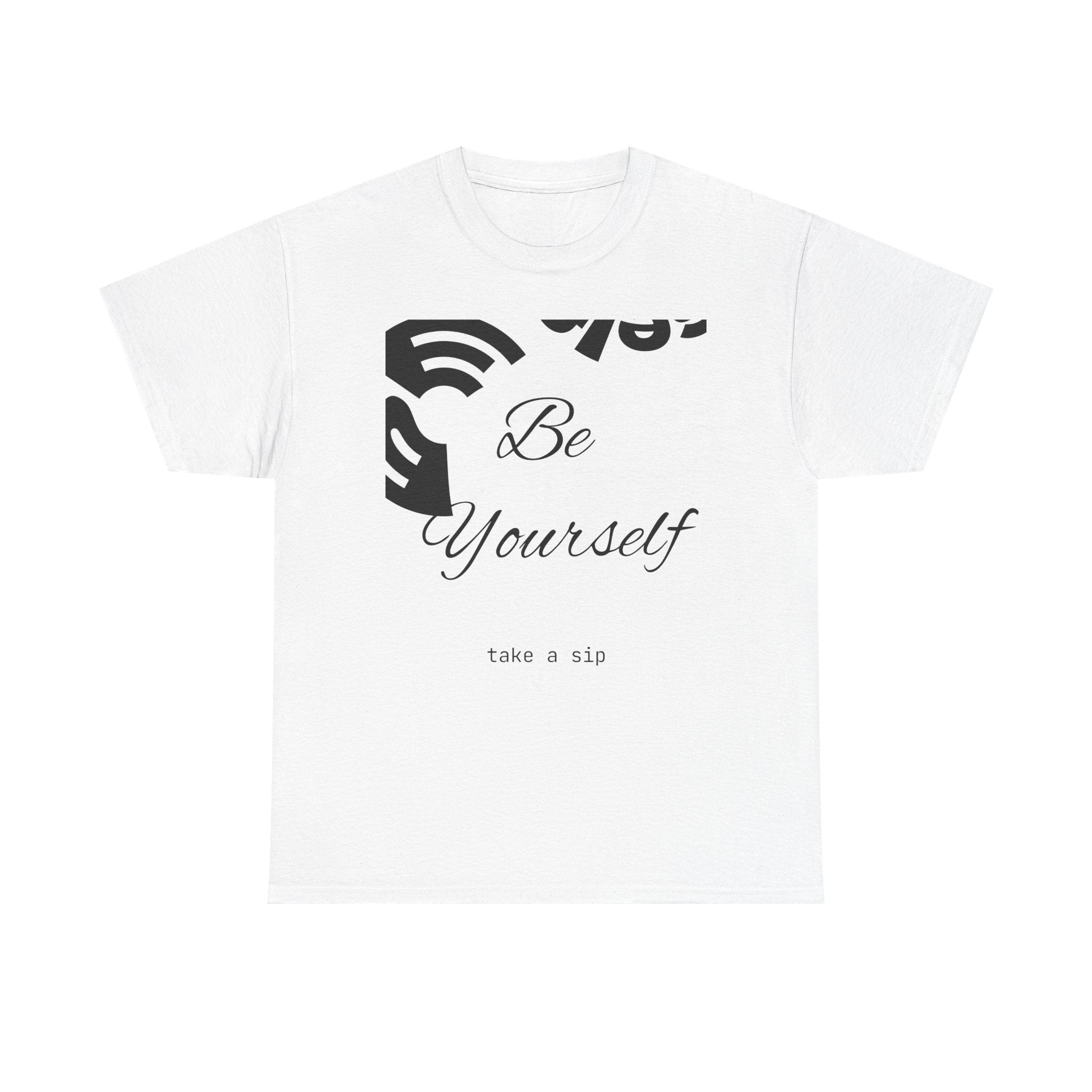 Be Yourself Unisex Heavy Cotton Tee - Inspirational Wear