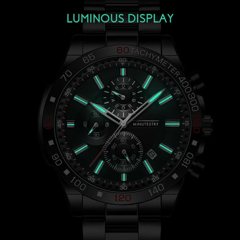 (No shipping fee)Personalized Mens Watch, Boyfriend Gift, Anniversary Gift