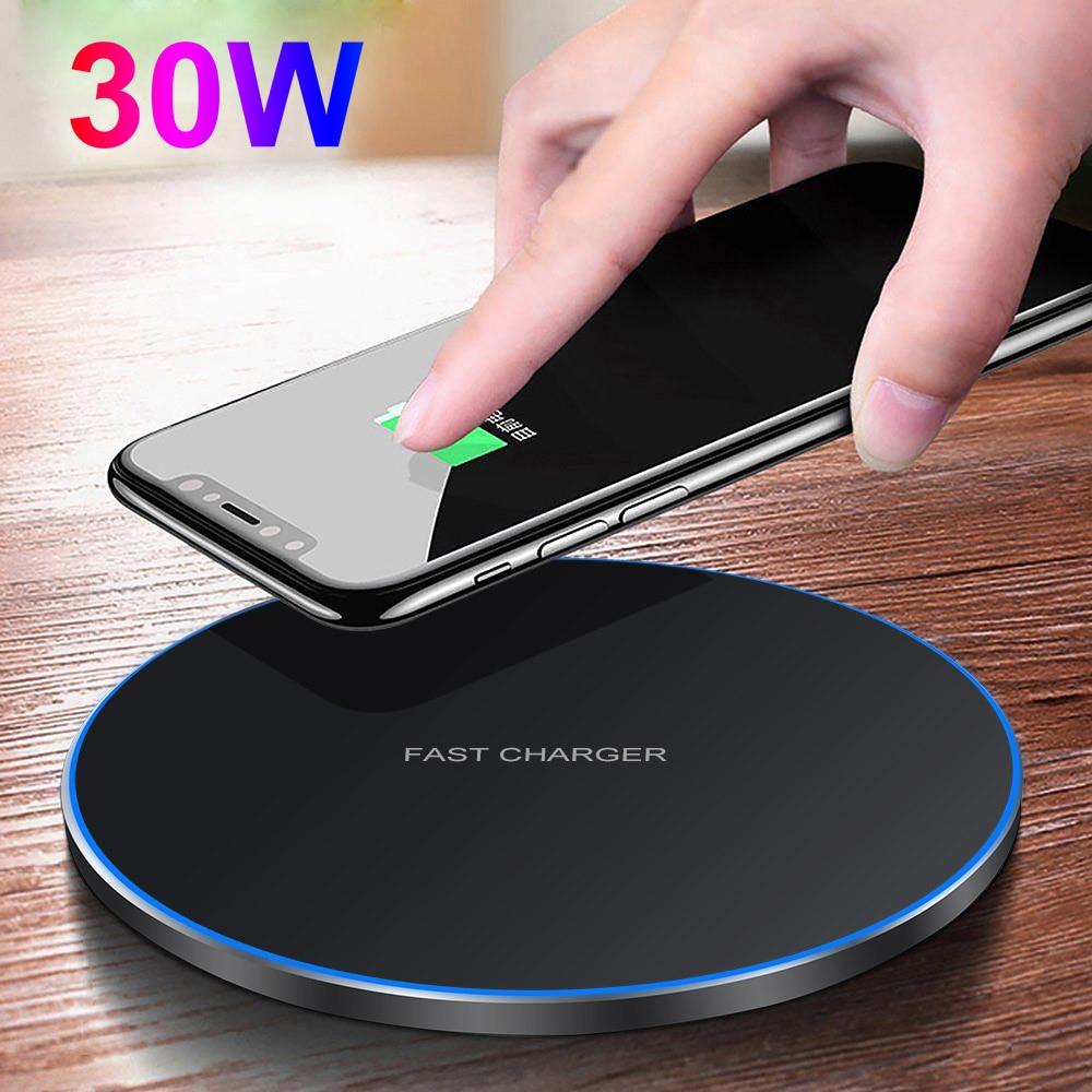(No shipping fee )Dragon W9 30W Wireless Charging Pad