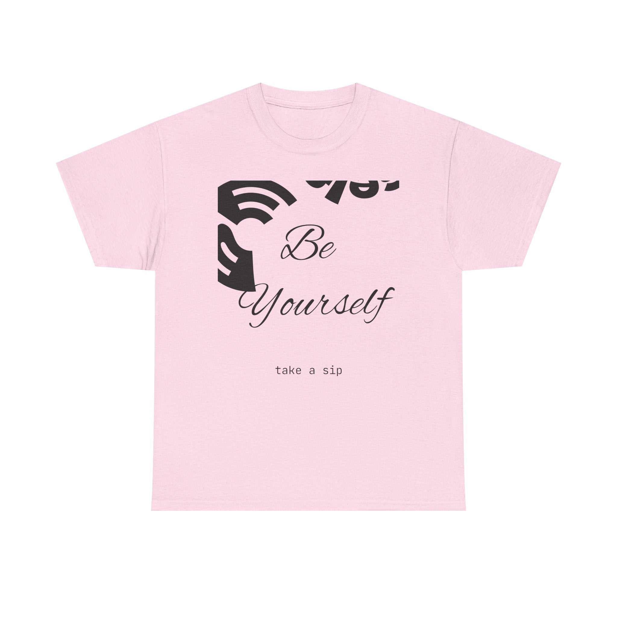 Be Yourself Unisex Heavy Cotton Tee - Inspirational Wear