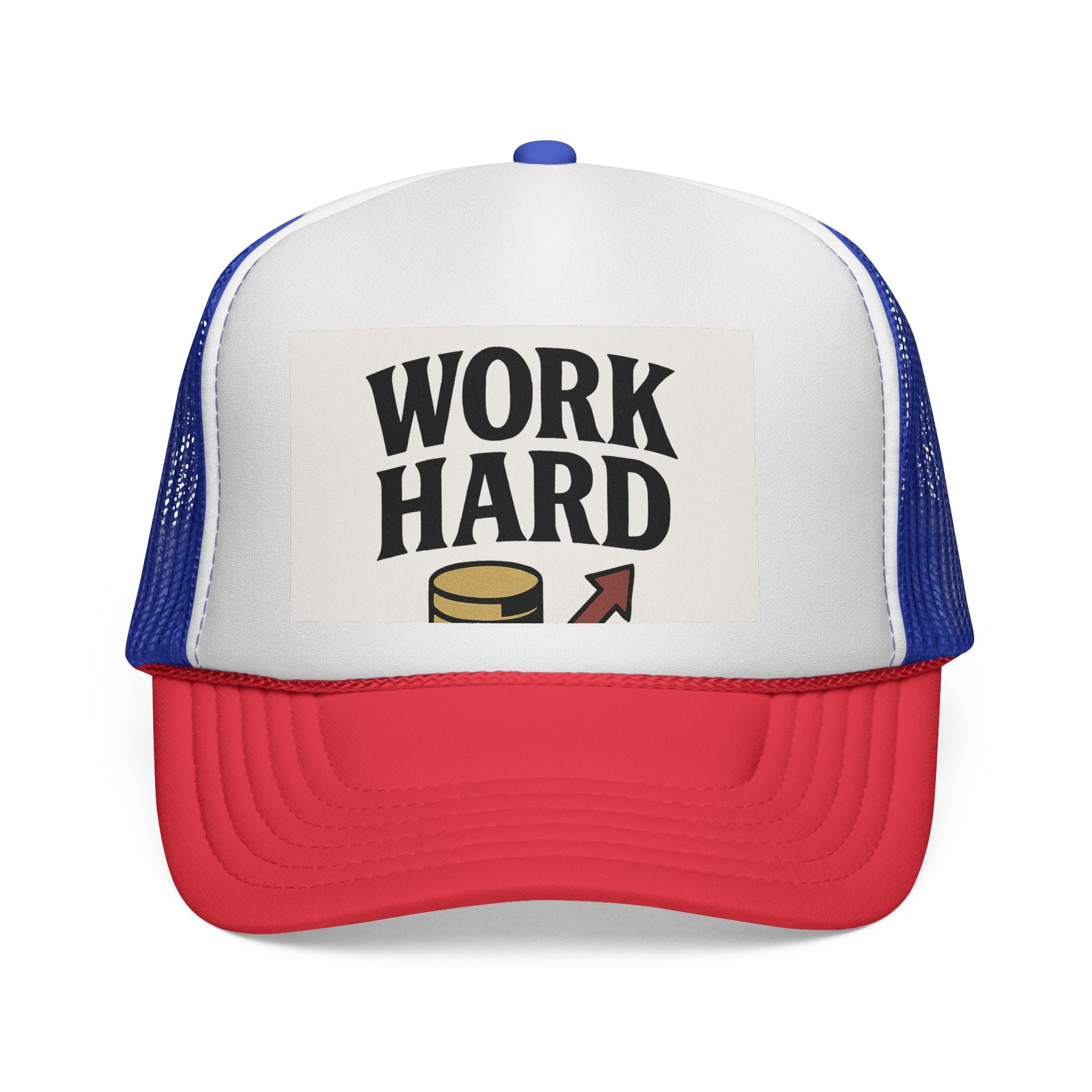 Motivational Trucker Caps with 'Work Hard' Design, Inspirational Hats for Work, Casual Outfits, Gift for Him, Father’s Day, Outdoor [...]