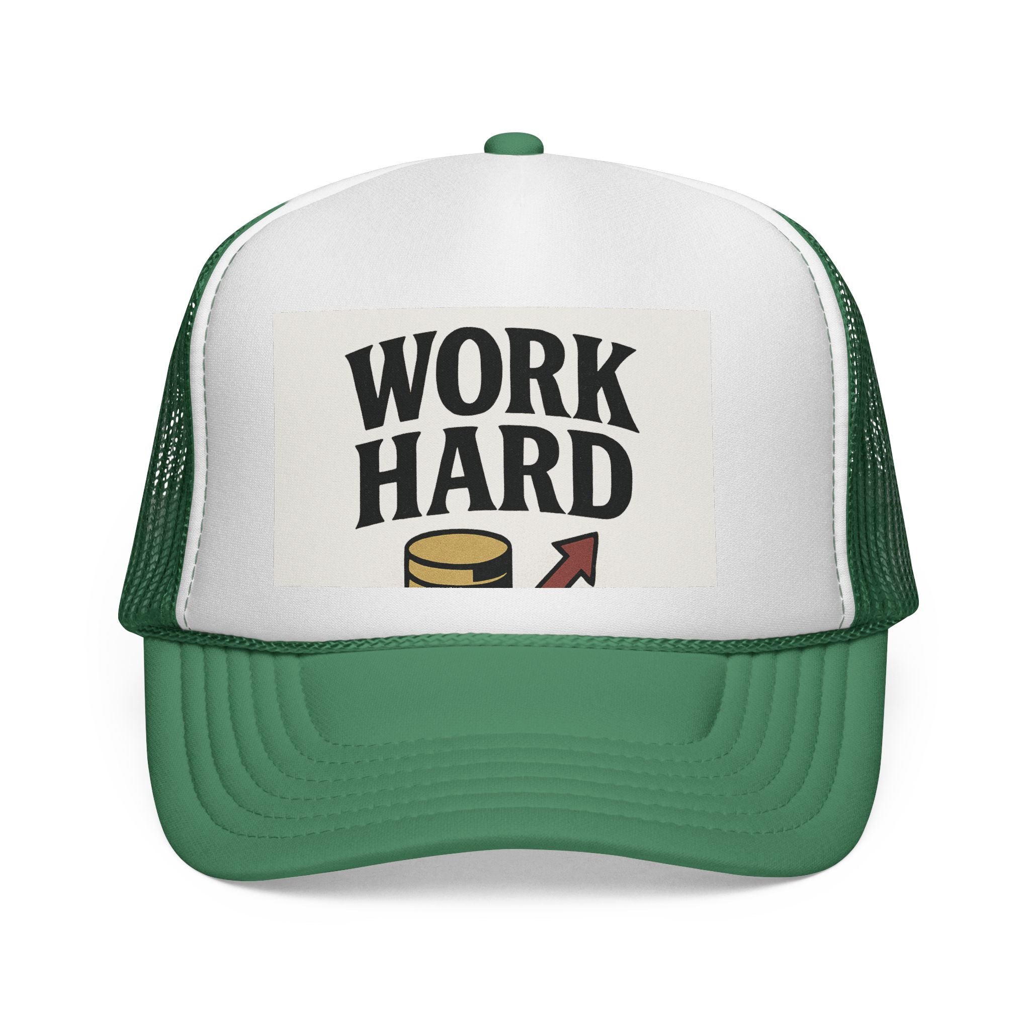 Motivational Trucker Caps with 'Work Hard' Design, Inspirational Hats for Work, Casual Outfits, Gift for Him, Father’s Day, Outdoor [...]