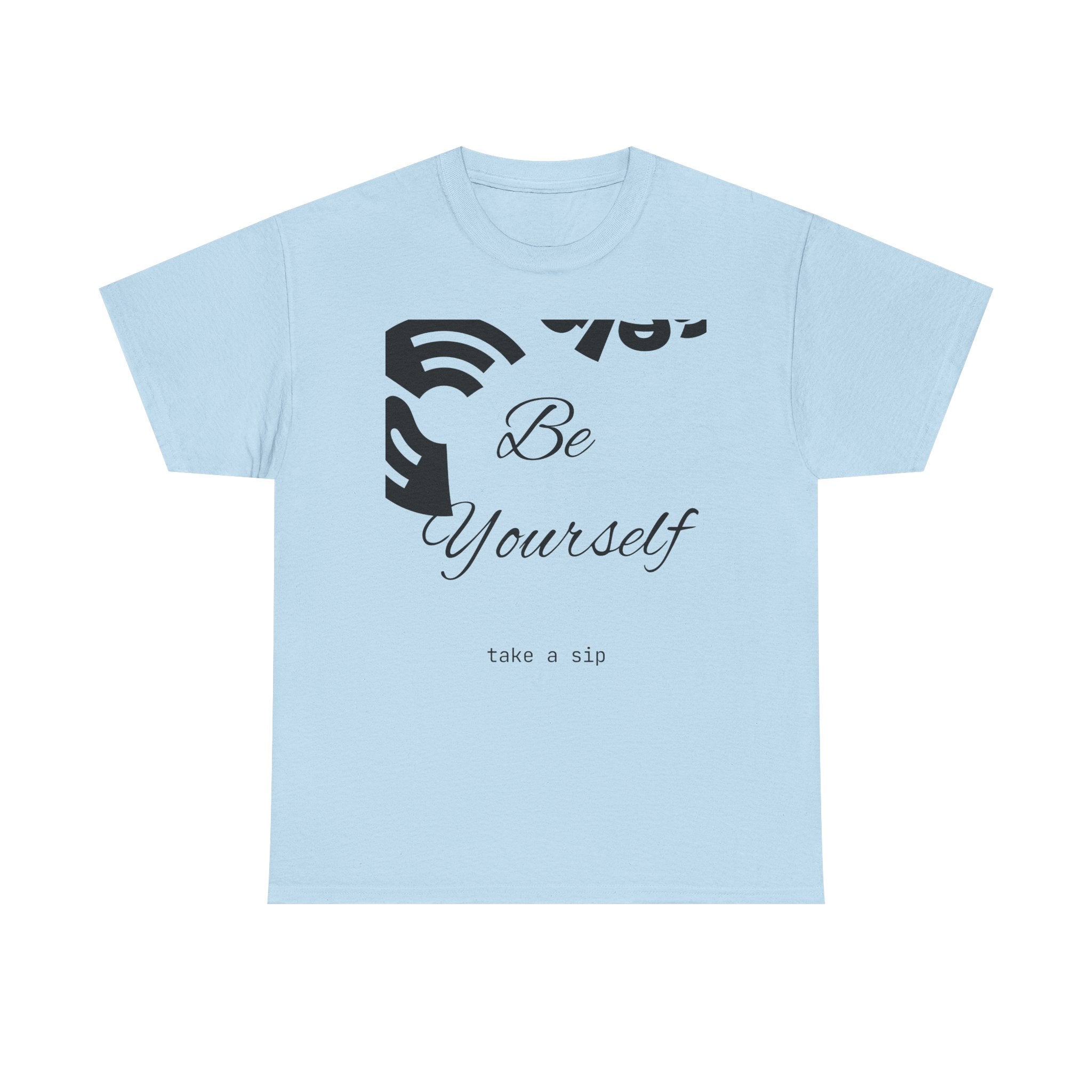 Be Yourself Unisex Heavy Cotton Tee - Inspirational Wear