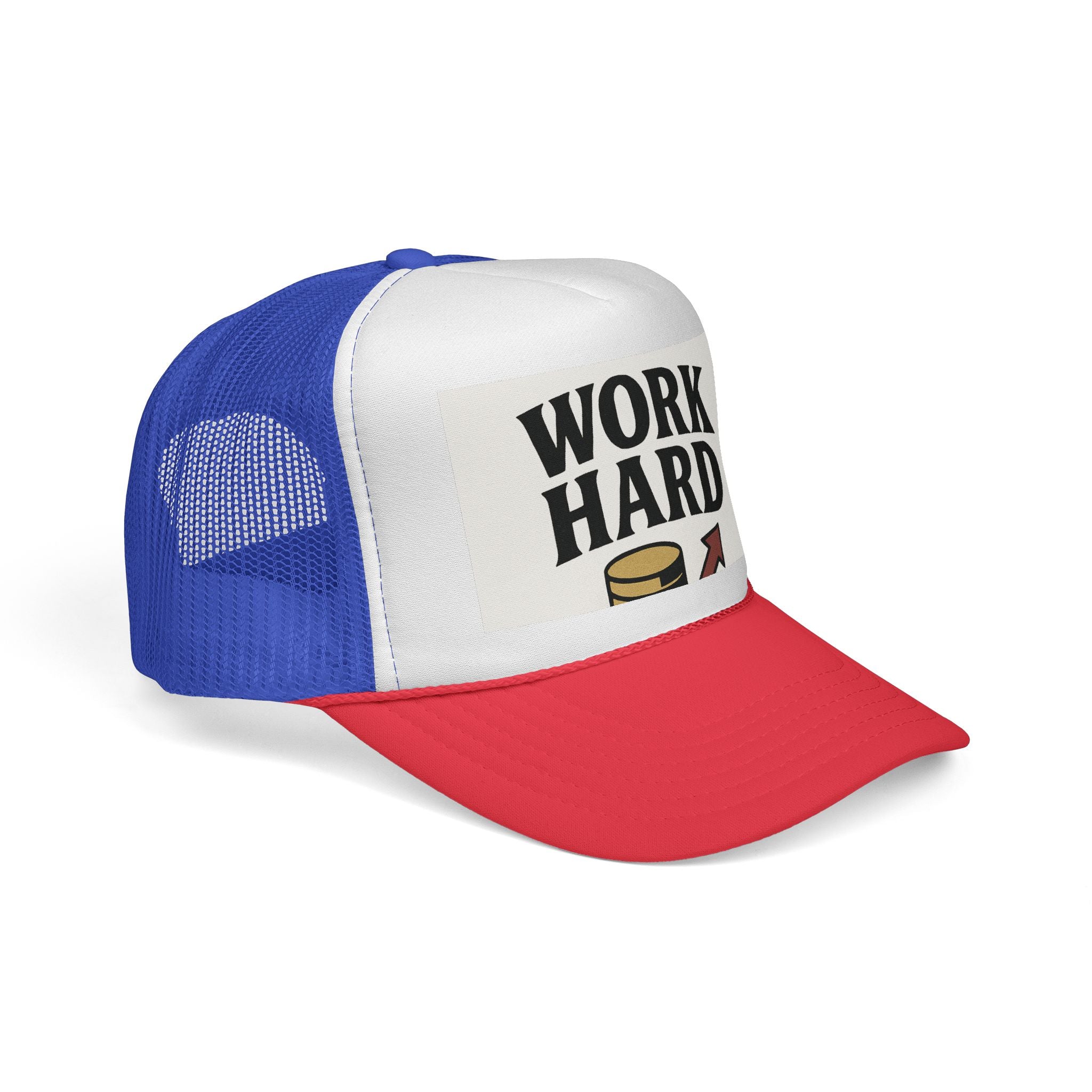 Motivational Trucker Caps with 'Work Hard' Design, Inspirational Hats for Work, Casual Outfits, Gift for Him, Father’s Day, Outdoor [...]
