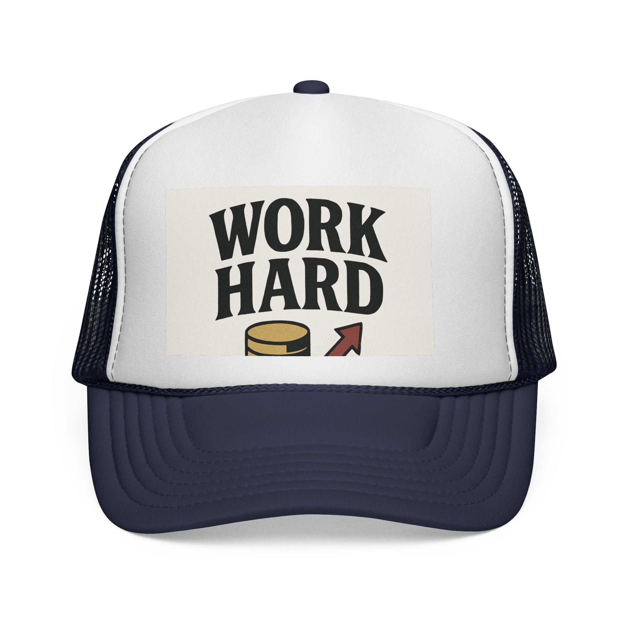 Motivational Trucker Caps with 'Work Hard' Design, Inspirational Hats for Work, Casual Outfits, Gift for Him, Father’s Day, Outdoor [...]
