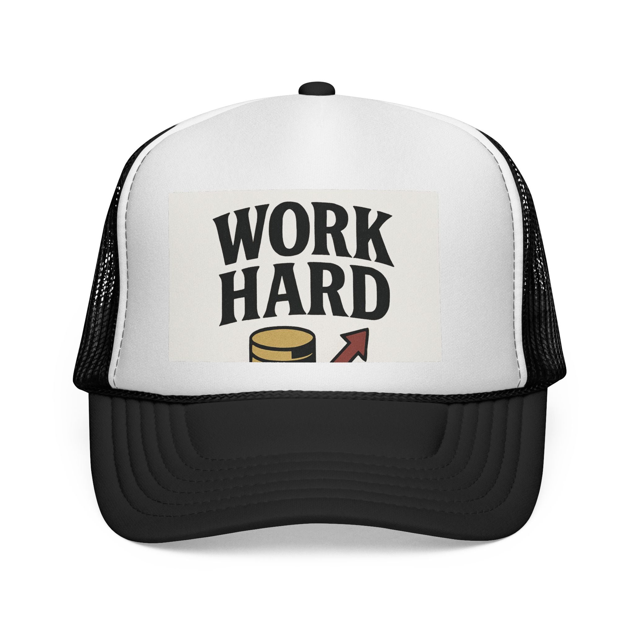 Motivational Trucker Caps with 'Work Hard' Design, Inspirational Hats for Work, Casual Outfits, Gift for Him, Father’s Day, Outdoor [...]