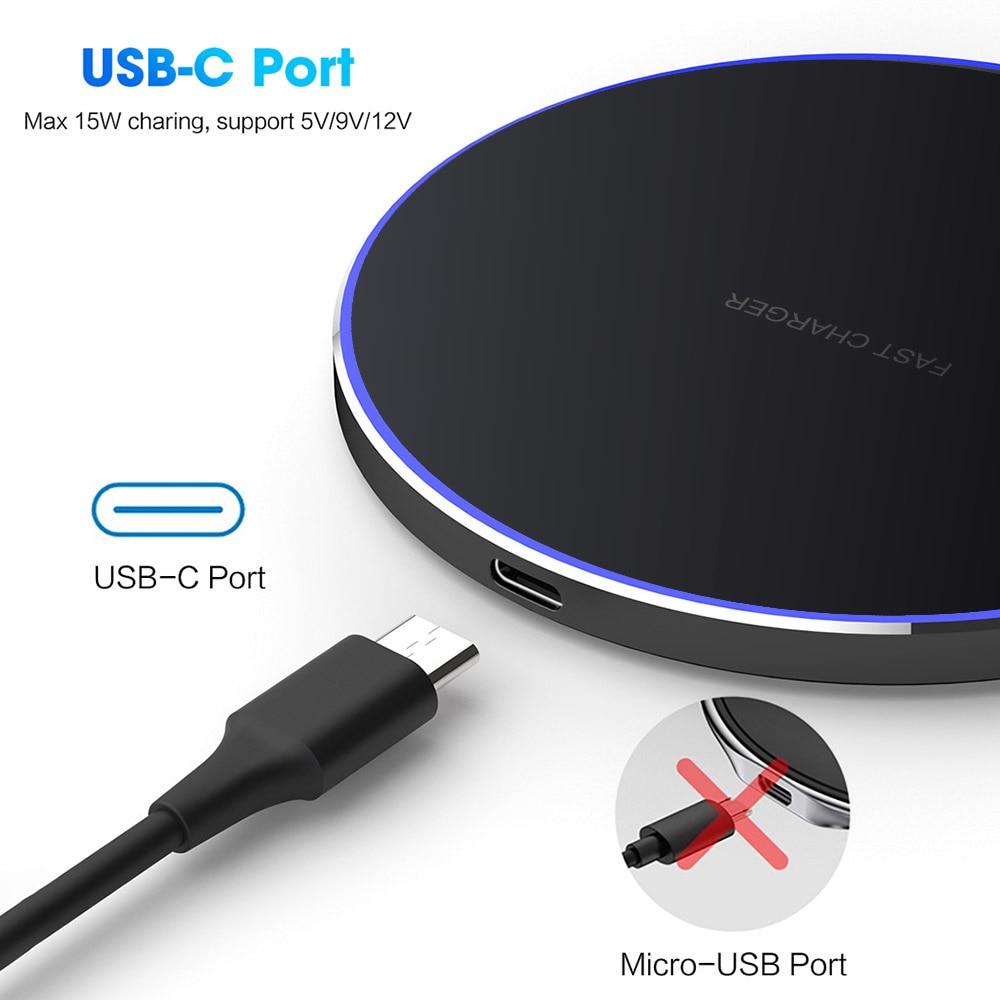 (No shipping fee )Dragon W9 30W Wireless Charging Pad